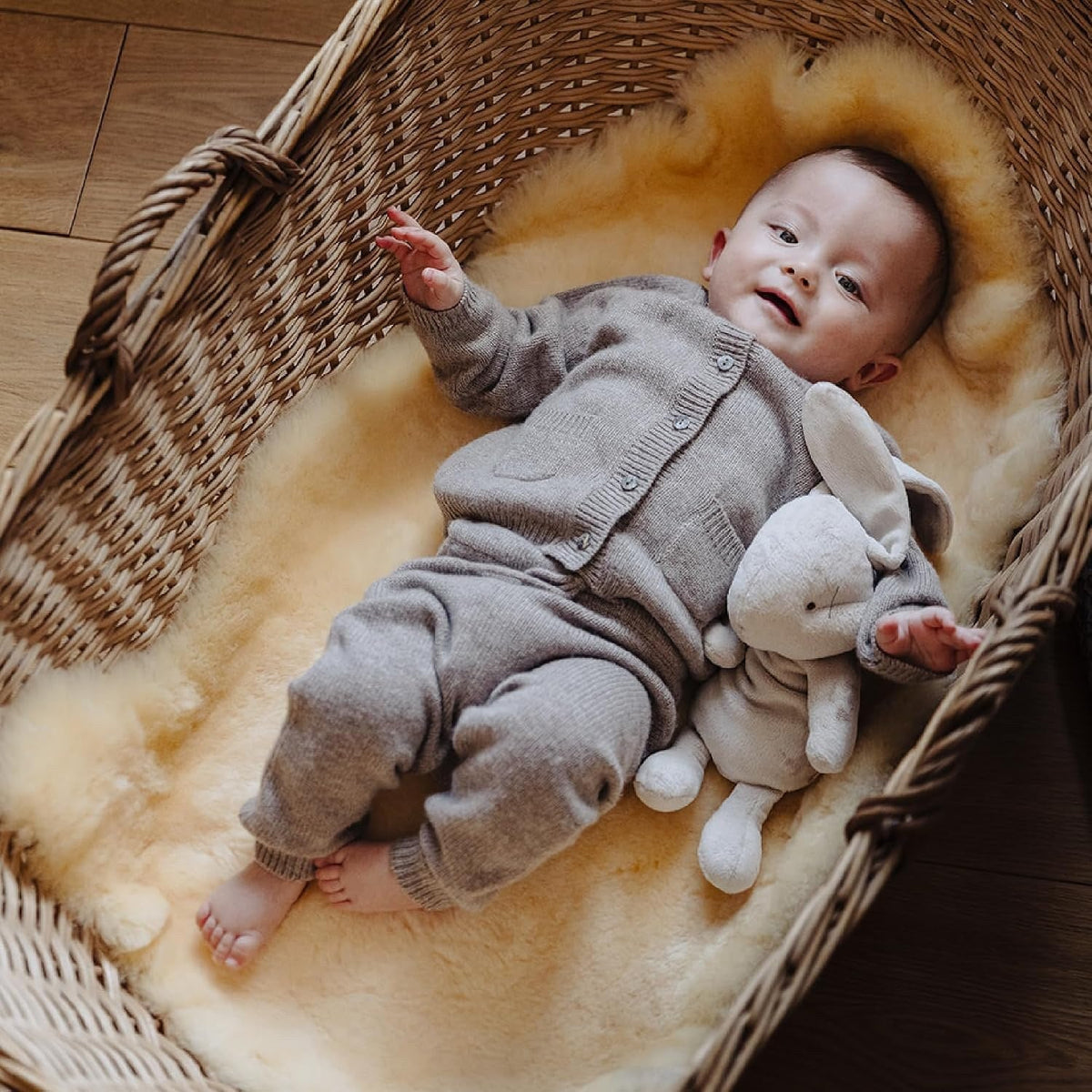 Peaux de mouton pour bébé